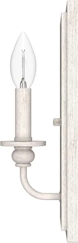 Miniatura 7 de Hunter Fan Company 19641 Southcrest - Aplique de pared, color blanco envejecido