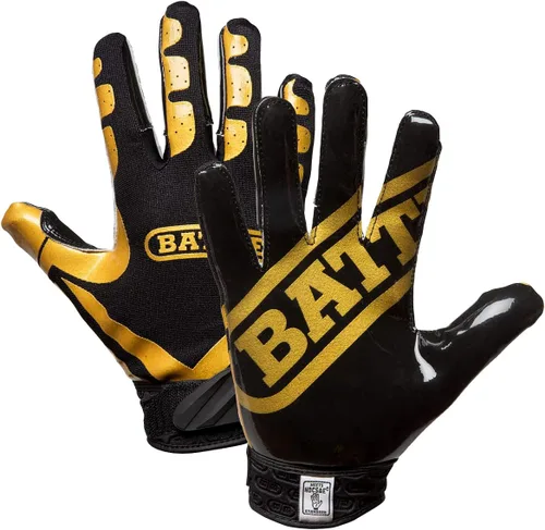 Miniatura 19 de Battle Sports Guantes de Fútbol Americano Ultra-Stick Wide Receiver - Guantes de Fútbol Americano para Adultos y Jóvenes