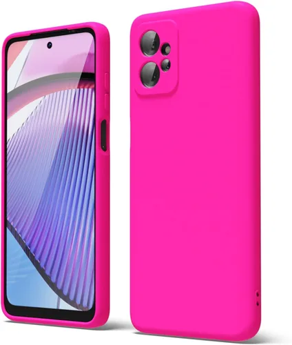 Miniatura 27 de oakxco para Motorola Moto G Power 2022 Funda de teléfono/Moto G Play 2023 Funda de teléfono de silicona líquida, goma de goma delgada y suave en gel