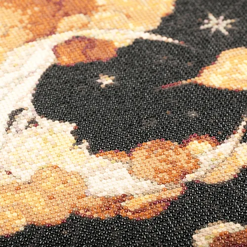 Miniatura 8 de Modern Merch Arte de Diamantes de Luna para Adultos Paisaje Celestial de Cielo Nocturno Pintura de Diamantes 5D para Adultos Decoración de Luna DIY