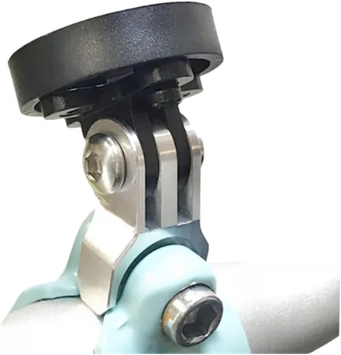 Miniatura 3 de Soporte para computadora de bicicleta compatible con GPS Gar min Cámara de acción deportiva, compatible con luz de bicicleta, para bicicleta