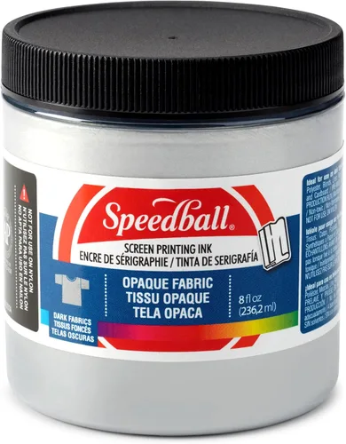 Miniatura 10 de Speedball 004802 Tinta de impresión de pantalla de tela opaca, 8 fl. oz., topacio azul