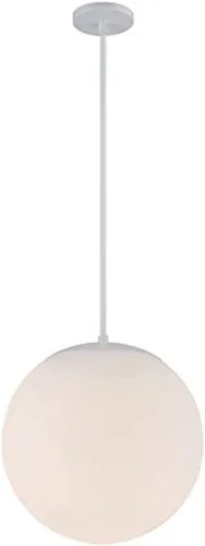 Miniatura 11 de WAC Lighting dweLED, Niveous 7in LED colgante 2700K en latón envejecido