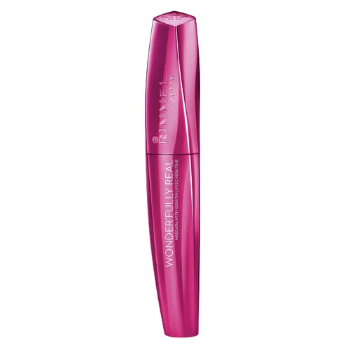 Miniatura 2 de Rimmel Wonder'fully Real Mascara, impermeable negro, 0.37 onzas líquidas 002 Impermeable Negro