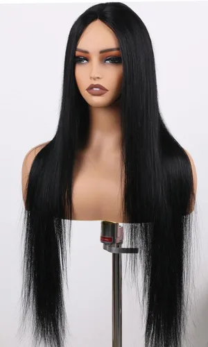 Miniatura 36 de Peluca de cabello humano con encaje frontal en T de 13 x 4 pulgadas, peluca de encaje HD rizado profundo sin pegamento, línea de cabello
