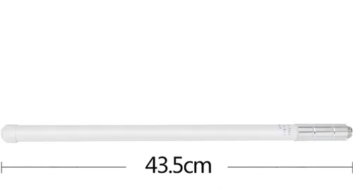 Miniatura 5 de Antena de radio móvil de fibra de vidrio UHF, antena base GMRS de 400-470 mhz, conector SO239 de 17 pulgadas para radioaficionado repetidor