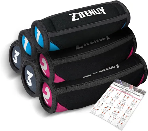 Miniatura 7 de Juegos de pesas de mano para caminar, ajuste cómodo, 1 libra, 2 libras y 3 libras, juegos de pesas suaves para caminar para mujeres y hombres