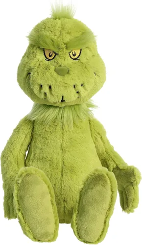 Aurora® Figura de Dr. Seuss™ Grinch de Peluche - Peluche Oficialmente Licenciado para Juego Imaginativo - Perfecto para Niños y Adultos - Verde 50.8