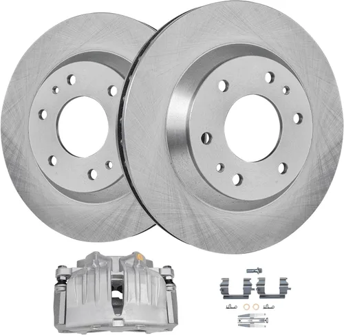 Miniatura 72 de Detroit Axle - Kit de freno delantero para Chevrolet Equinox Pontiac Torrent Suzuki XL-7, 08-10 Saturn Vue, 12-15 Captiva Sport Reemplazo 2008 2009