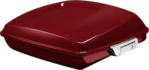 Miniatura 52 de HR3 Amber Whiskey 5.5" Equipaje de maletero tipo navaja con cierres Compatible con Street Glide FLHX 2014 2016 Road Glide FLTRX (Reemplaza al OEM)