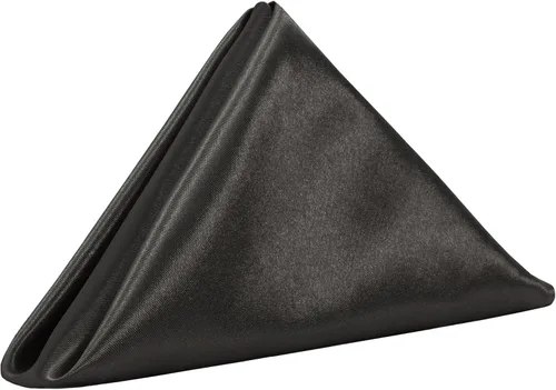 Miniatura 13 de YOUR CHAIR COVERS - Servilletas de tela de gran tamaño de satén dorado de 20 pulgadas con dobladillo – Servilletas elegantes y reutilizables