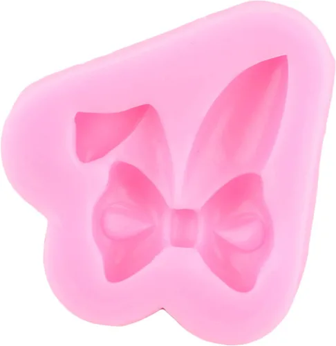 Miniatura 5 de ZiXiang Molde de silicona para huevos de Pascua, conejo, orejas de conejo, moldes de fondant de chocolate para decoración de pasteles, decoración