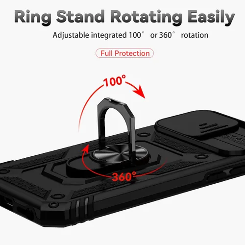Miniatura 6 de M MAIKEZI Funda para iPhone 8 Plus, para iPhone 7 Plus, con cubierta para lente de cámara, protector de pantalla HD, protección contra caídas