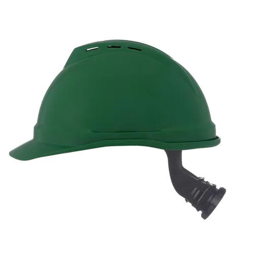 Miniatura 10 de MSA 10034088 V-Gard 500 - Casco de seguridad estilo gorra, con suspensión de trinquete Fas-Trac III, carcasa de polietileno, protección contra