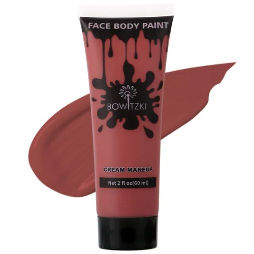 Miniatura 22 de Bowitzki Pintura facial y corporal, 2 onzas, maquillaje en crema, 2.0 fl oz, pintura facial a base de agua, efectos especiales para adultos y niños