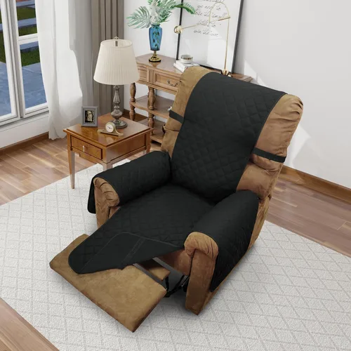 Miniatura 71 de Fundas para silla reclinable, reversible, funda de sofá para mascotas, protector de muebles para niños perezosos