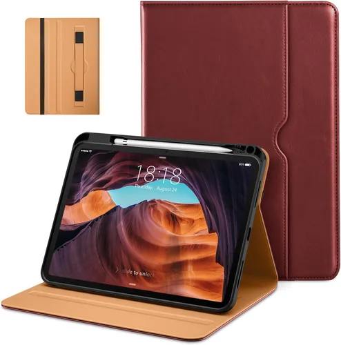Miniatura 37 de DTTO Funda para iPad (A16) 11ª Generación de 11 Pulgadas 2025, Funda para iPad 10ª Generación de 10.9 Pulgadas 2022, Funda de Soporte Folio de Blanco