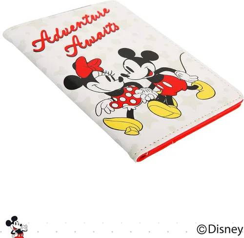 Miniatura 5 de Disney Funda para pasaporte de Stitch para mujer, licencia oficial, lindo soporte para libro de pasaporte, cartera de pasaporte, artículos