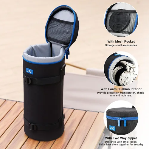 Miniatura 4 de Funda gruesa extra grande para lente de cámara Canon RF 7.874-31.496 in F6.3-9 IS para Nikon 7.087-23.622 in/23.622 in F6.3 para Sony 7.874-23.622