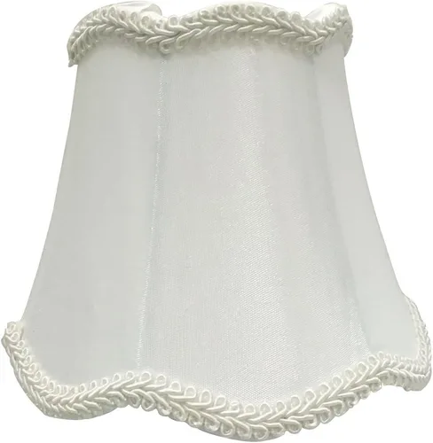 Miniatura 8 de Royal Designs, Inc. CSO-1029-5BG, lámpara de araña festoneada con clip, color beige, 1 unidad