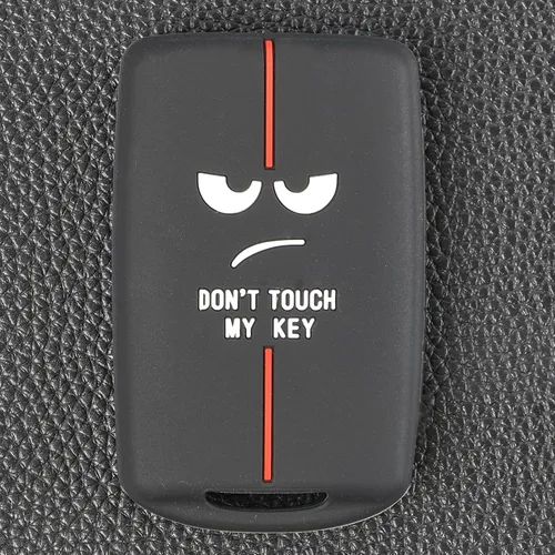 Miniatura 4 de DON'T TOUCH MY KEY Funda de silicona con 4 botones de control remoto para llave, cubierta de anillo protector para Mazda 3 6 cx5 cx9 cx30 cx50 mx5