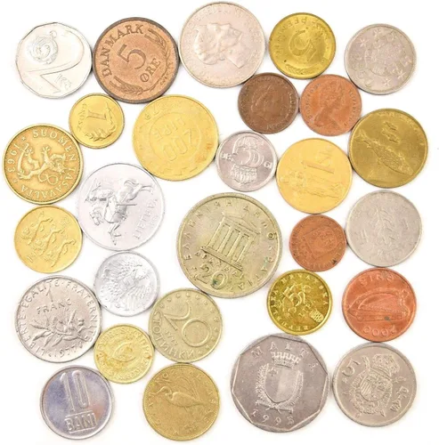 Miniatura 5 de LOTE de 28 Monedas Diferentes de la UE (Colección PRE-Euro) - Monedas Coleccionables, Monedas Antiguas para Álbum o Exhibición