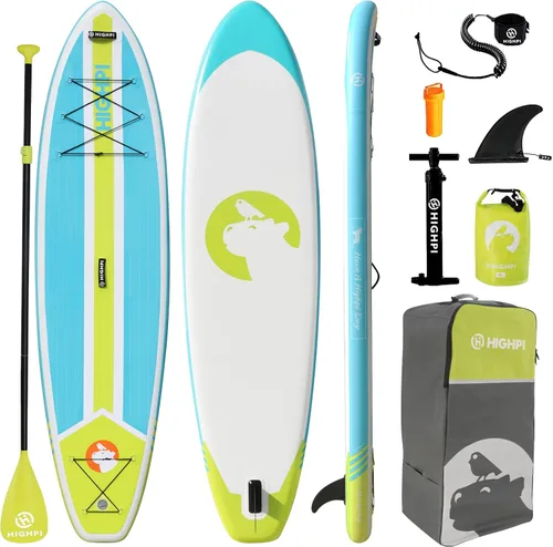 Miniatura 8 de Inflatable Stand Up Paddle Board for Youth and Adults – Wide Sup with Premium Accessories, Blow Up Paddleboard for Surfing, Fishing, Yoga & More