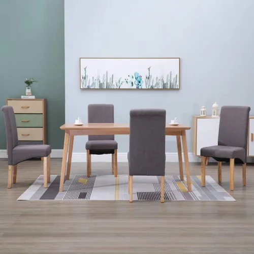 Miniatura 12 de Dining Chairs 2 Pcs Black Fabric,Living Room Dining Chairs,Counter Dining Chairs Suitable for Daily Dining Or Special Events Such As Meetings