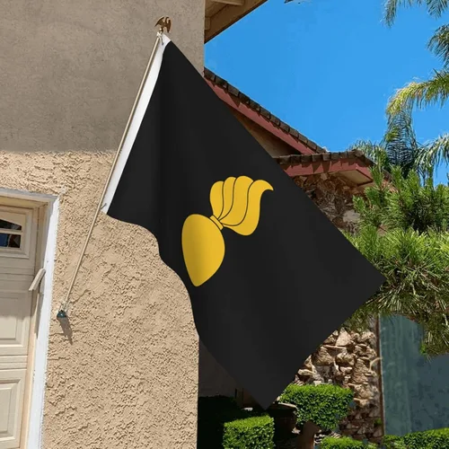 Miniatura 4 de Banderas de insignia de rama de artillería de doble cara de 3 x 5 pies, bandera ligera para decoración al aire libre, banderas para fiestas