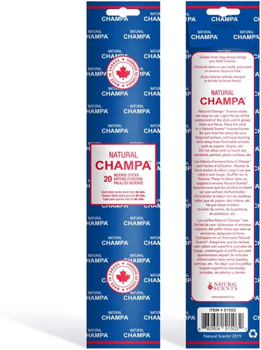 Miniatura 3 de Caja de 100 varillas de incienso clásicas de 11 pulgadas, cada barra de aroma de larga duración dura más de 60 minutos. Los ingredientes puros hacen