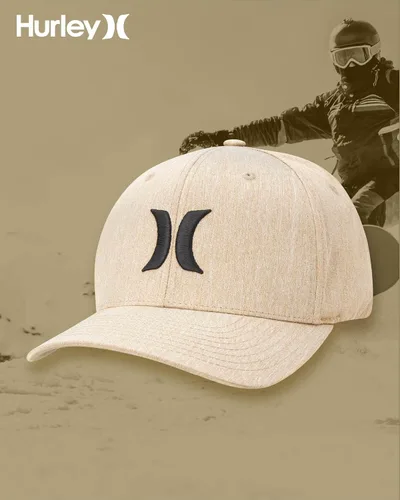 Miniatura 49 de Hurley Gorras para hombre - One & Only Flexfit Textures Cap - Sombreros ajustados para hombre, S-XL