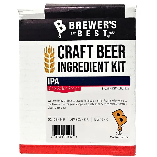 Miniatura 9 de Brewer's Best Kit de ingredientes de cerveza casera de un galón (IPA (India Pale Ale))