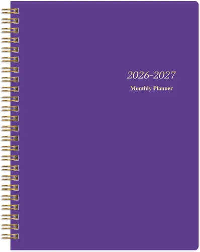 Miniatura 13 de Agenda mensual 2025-2027, julio 2025 a junio 2027, calendario mensual de 2 años 2025-2027, 7.5" x 10", calendario de 24 meses con objetivos y lista