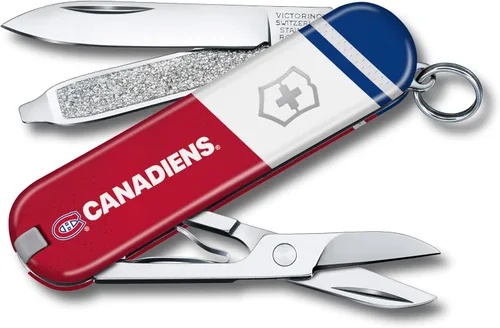 Miniatura 10 de Cuchillo del Ejército Suizo Victorinox Classic SD - Cuchillo de bolsillo compacto de 7 funciones de fabricación suiza con hoja pequeña