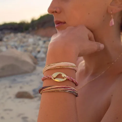Miniatura 5 de Rumi Sumaq Pulsera de concientización para hombres, mujeres y niños – Pulsera de apoyo tejida ajustable anudada a mano – Pulsera de conciencia sutil