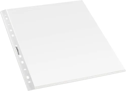 Miniatura 2 de TYH Supplies Paquete de 50 protectores de hojas antirreflejos para carpeta de 3 anillas, tamaño carta de 8.5 x 11 pulgadas, protectores de página