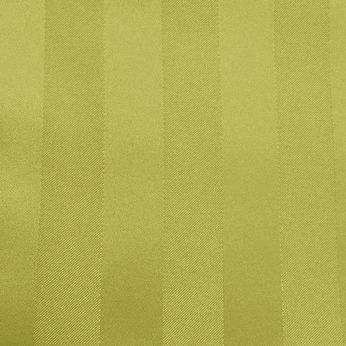 Miniatura 2 de Ultimate Textile -2 Pack- Satin-Stripe 72 x 108-Inch Rectangular Tablecloth, Acid Green