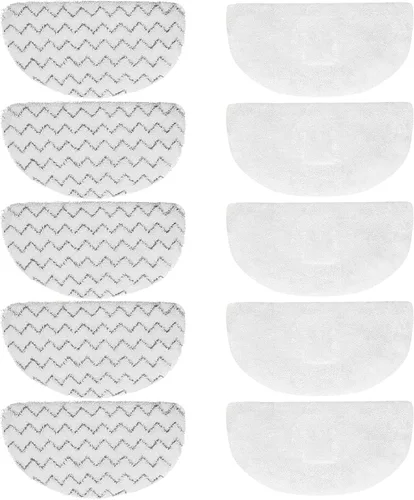Paquete de 10 almohadillas de repuesto para trapeador de vapor Bissell Powerfresh serie 1940 1440 1544 1806 2075, modelo 19402 19404 19408 19409