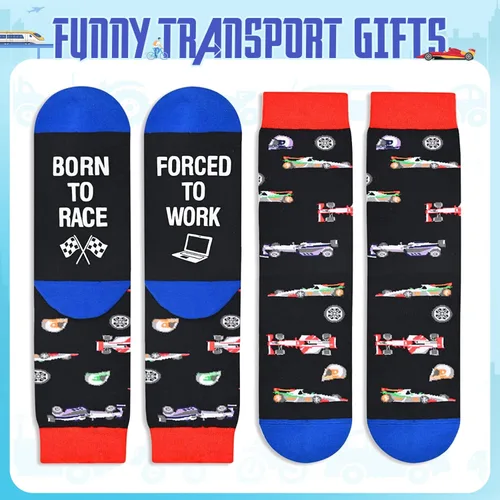 Miniatura 4 de Zmart Calcetines divertidos para hombres y mujeres, regalos para amantes del golf, caza, pesca, calcetines de Navidad