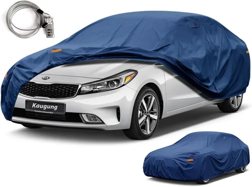 Miniatura 27 de Kaugung Funda de coche resistente para BMW M2 (2019-2024), impermeable, resistente a todo tipo de clima, protección contra el sol, lluvia, polvo