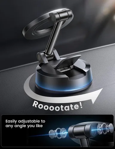 Miniatura 4 de Lamicall Soporte de teléfono para automóvil [70 libras de succión potente] para soporte de automóvil Magsafe, soporte de teléfono con ventosa