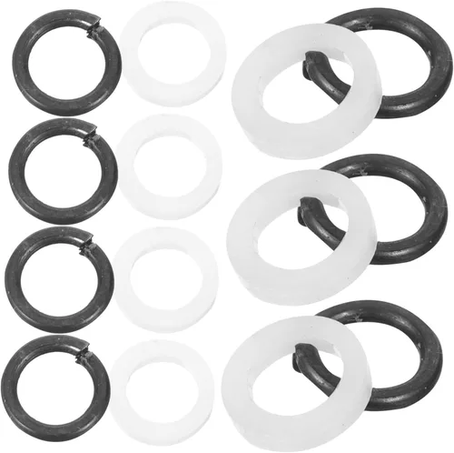 Miniatura 6 de ERINGOGO 48 piezas de metal cuñas clavijas guitarra eléctrica Junta plástico accesorios metal guitarra arandela sintonizador espaciador afinador