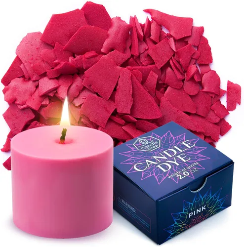 Miniatura 12 de Tinte amarillo brillante de 2 onzas para fabricación de velas de soja, tintes de cera de velas altamente concentrados, chips de tinte