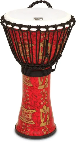 Miniatura 10 de Toca Freestyle II Mecánicamente Tuned Djembe - Puesta de sol africana