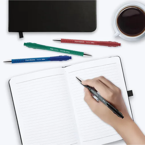 Miniatura 8 de Paper Mate Flexgrip Ultra RT - Bolígrafo retráctil (punta media, 1mm) paquete de de 2