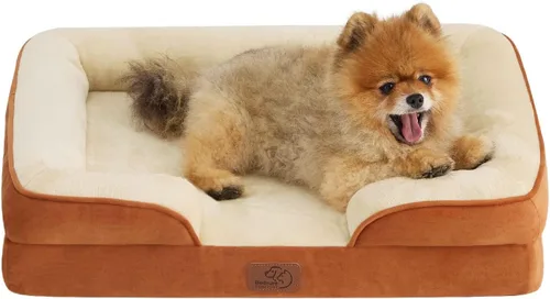 Miniatura 19 de Bedsure Cama ortopédica XL para perros extragrandes, cama lavable para perros y gatos, impermeable, cómodo sofá para perros con funda extraíble
