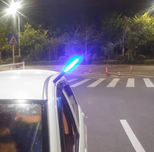 Miniatura 2 de SAMDO Varita magnética Baton Control de tráfico Lámpara de seguridad vial Militar Supervivencia LED Light Stick