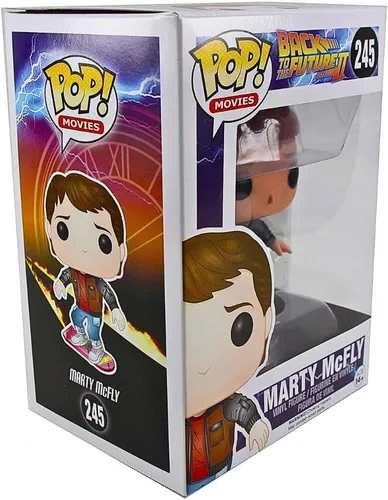 Miniatura 3 de Funko POP Movies Volver al futuro 2 Figura de vinilo exclusiva de Marty McFly en Hoverboard