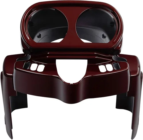 Miniatura 17 de HR3 Carcasa de instrumentos azul medianoche a juego compatible con Road Glide Limited FLTRK 2020 (reemplazo para OEM)