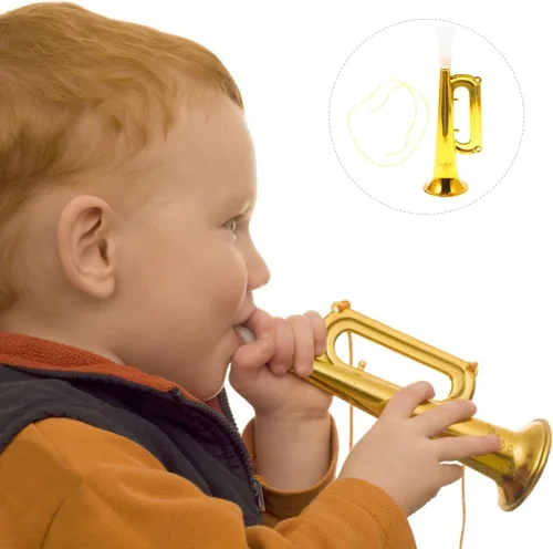 Miniatura 7 de Toyvian Trompeta de juguete para niños, 14 piezas, plástico para niños, instrumento para fiestas, fabricantes de ruido, recuerdos de fiesta